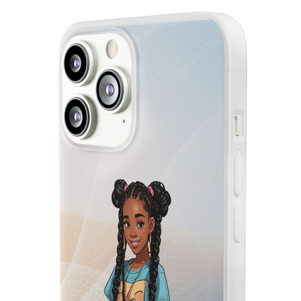 Brown Skin Girl Flexi Cases