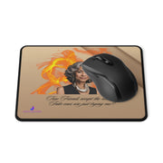 Fiery Woman Non-Slip Gaming Mouse Pad