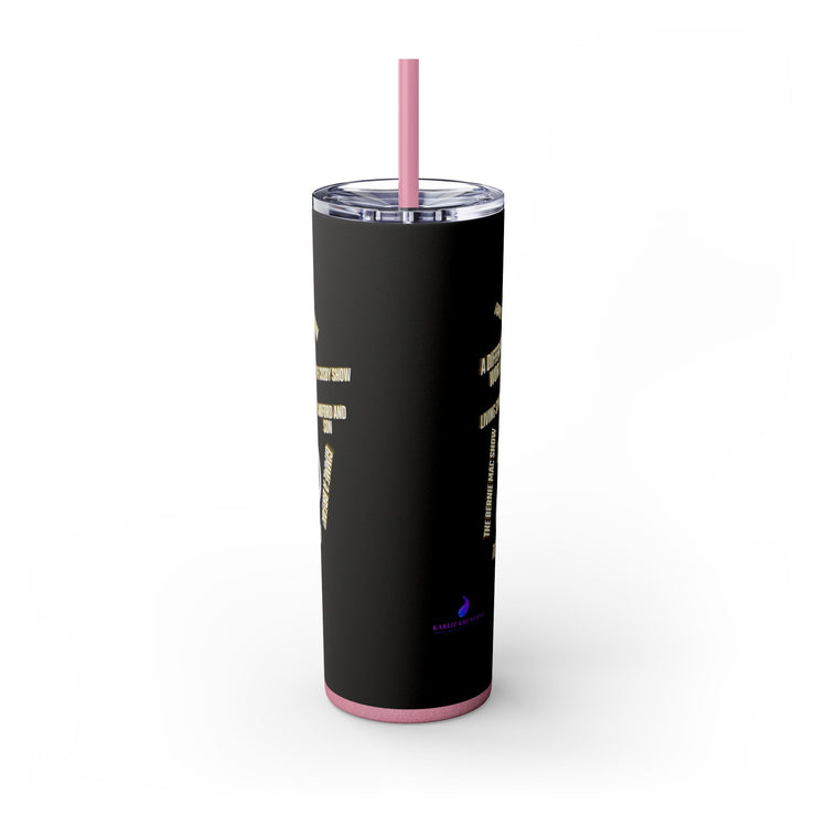 Generation X Skinny Tumbler with Straw, 20oz