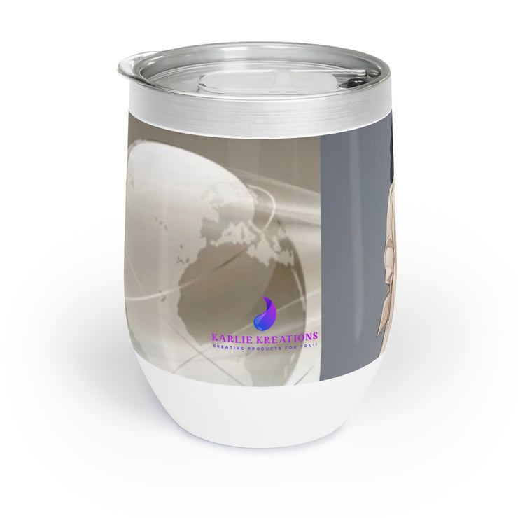 Business Woman Chill Wine Tumbler