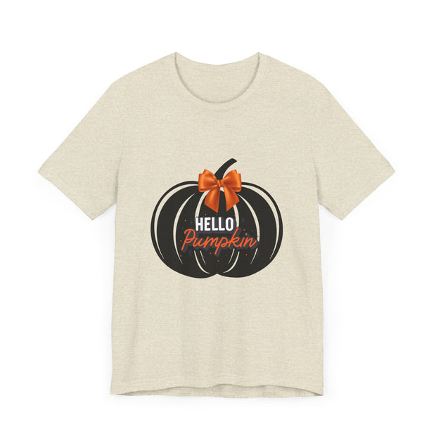 Hello Pumpkin Unisex Jersey Short Sleeve Tee