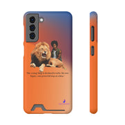 Young King Phone Case With Card Holder