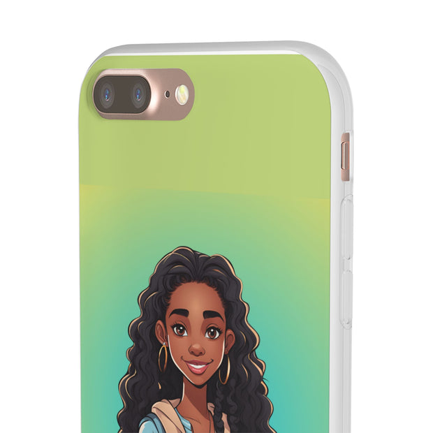 Brown Skin Girl Flexi Cases