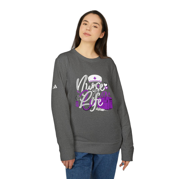 Nurse Life adidas Unisex Fleece Crewneck Sweatshirt