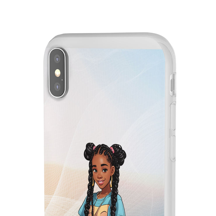 Brown Skin Girl Flexi Cases