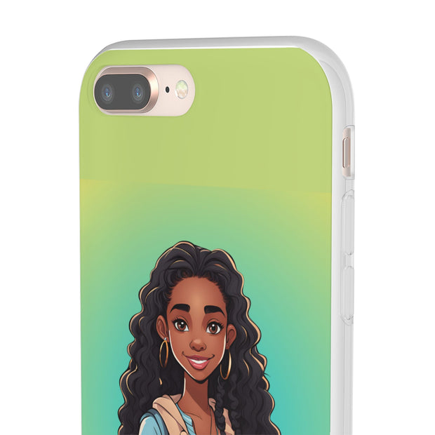 Brown Skin Girl Flexi Cases