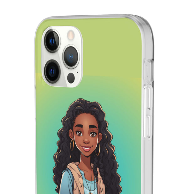 Brown Skin Girl Flexi Cases