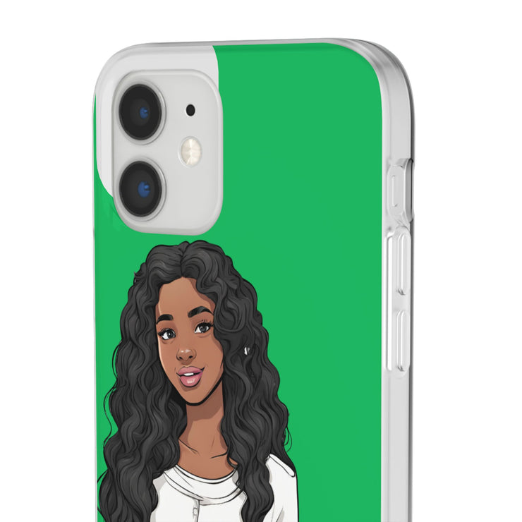 Brown Skin Girl Flexi Cases