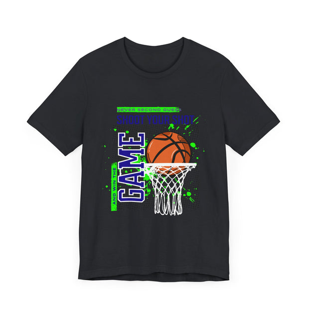 Shoot your shot Unisex Jersey Short Sleeve Tee