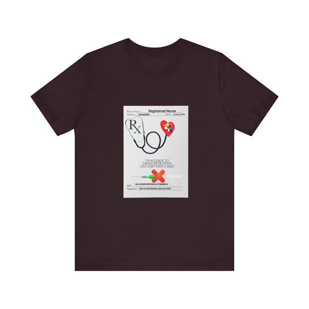 Prescription Unisex Jersey Short Sleeve Tee