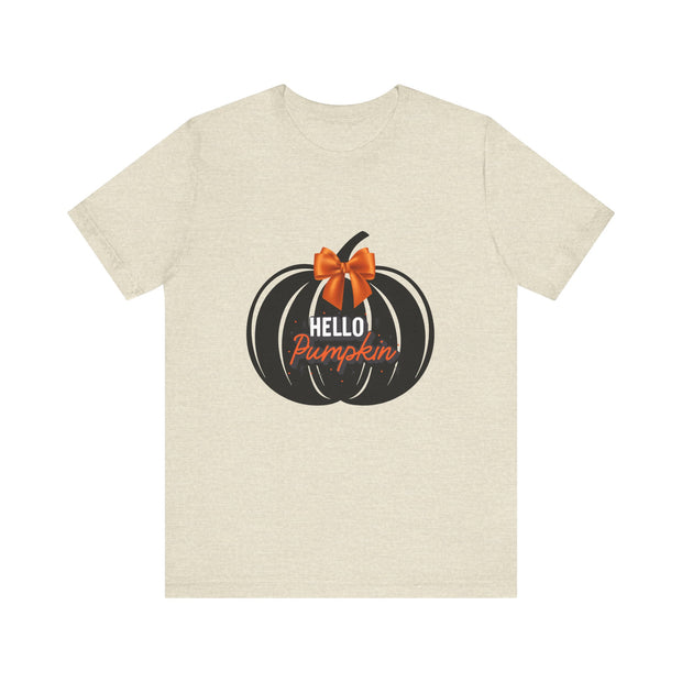 Hello Pumpkin Unisex Jersey Short Sleeve Tee