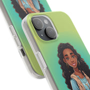 Brown Skin Girl Flexi Cases