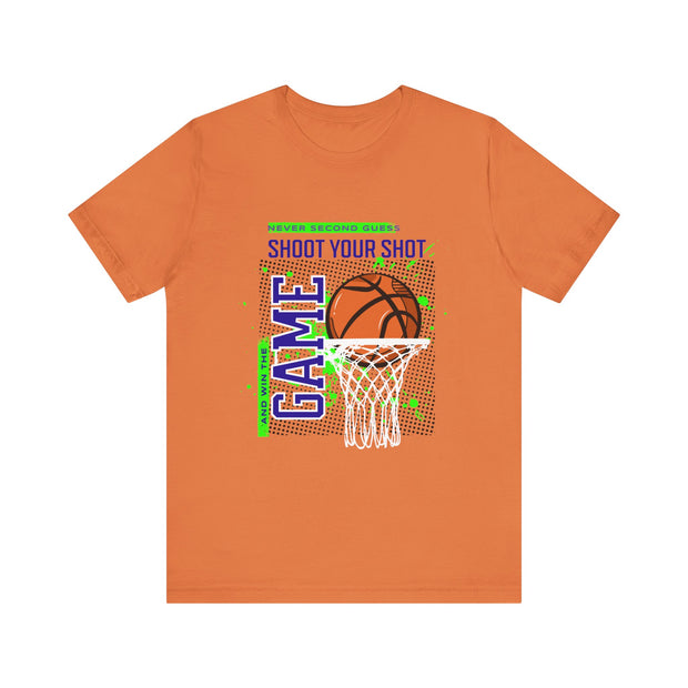 Shoot your shot Unisex Jersey Short Sleeve Tee