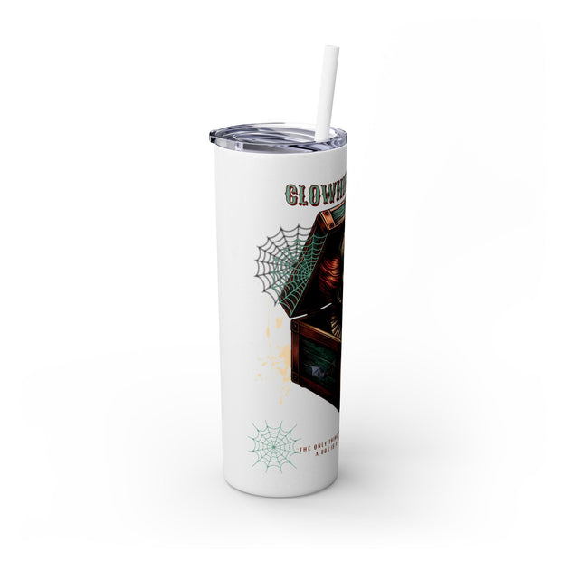 Clowning Around Skinny Tumbler with Straw, 20oz