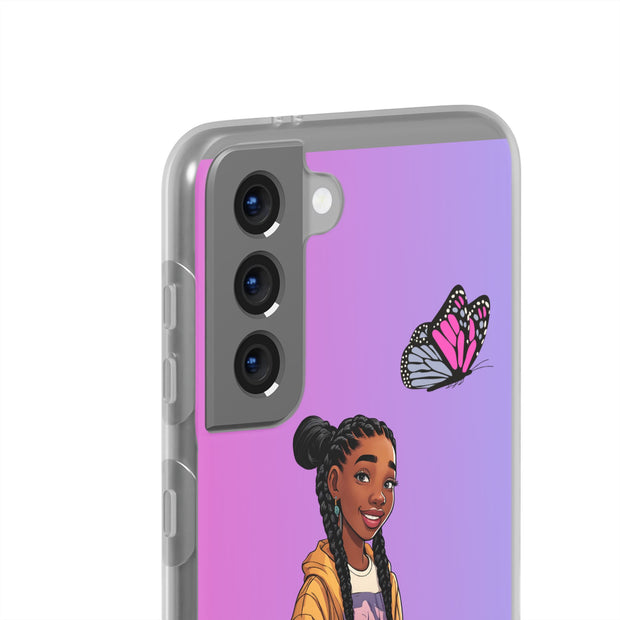 Brown Skin Girl Flexi Cases