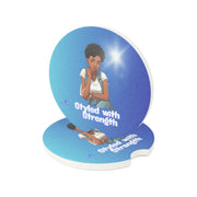 Brown Skin Soapstone Car Coaster