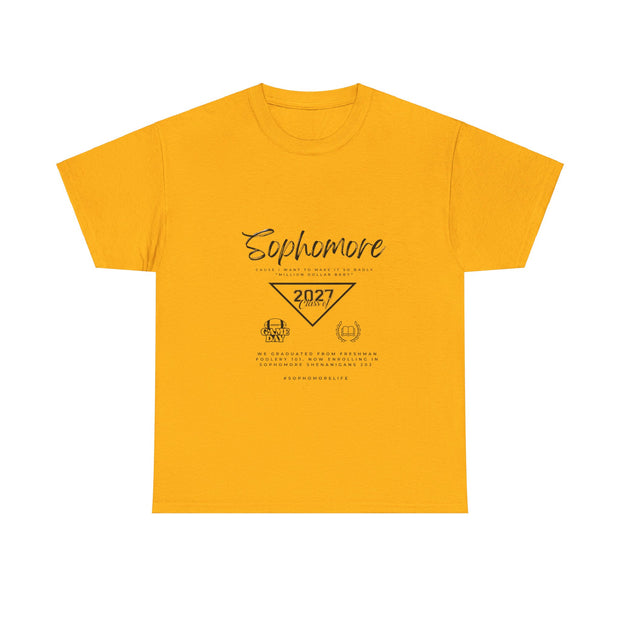 Sophomore Unisex Heavy Cotton Tee