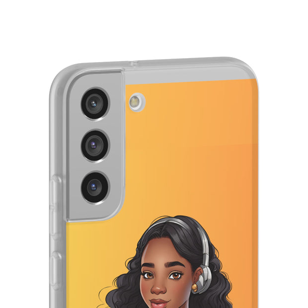 Brown Skin Girl Flexi Cases