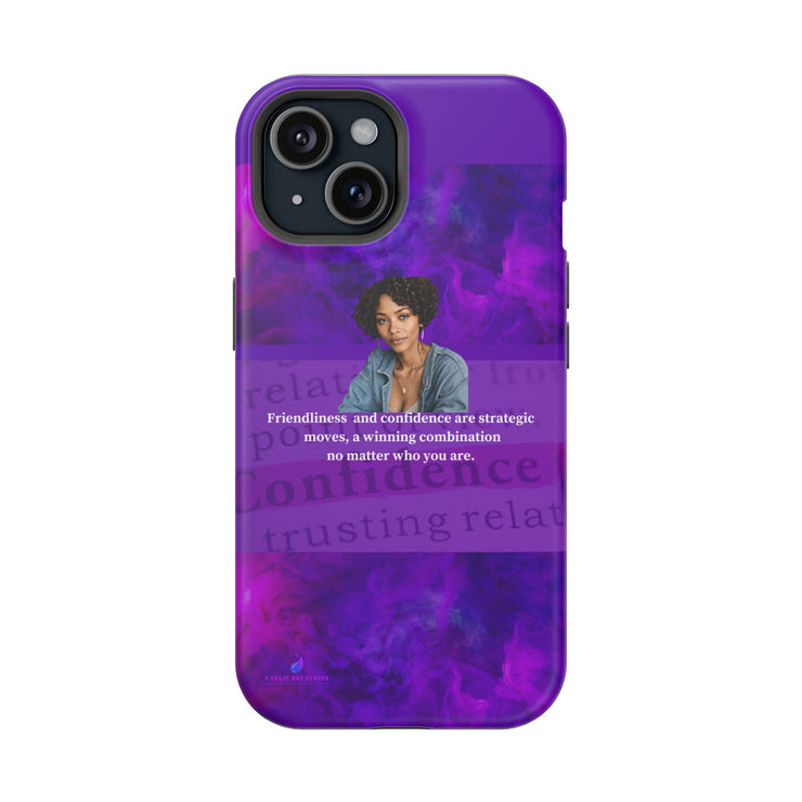 Confidence Woman Impact-Resistant Cases