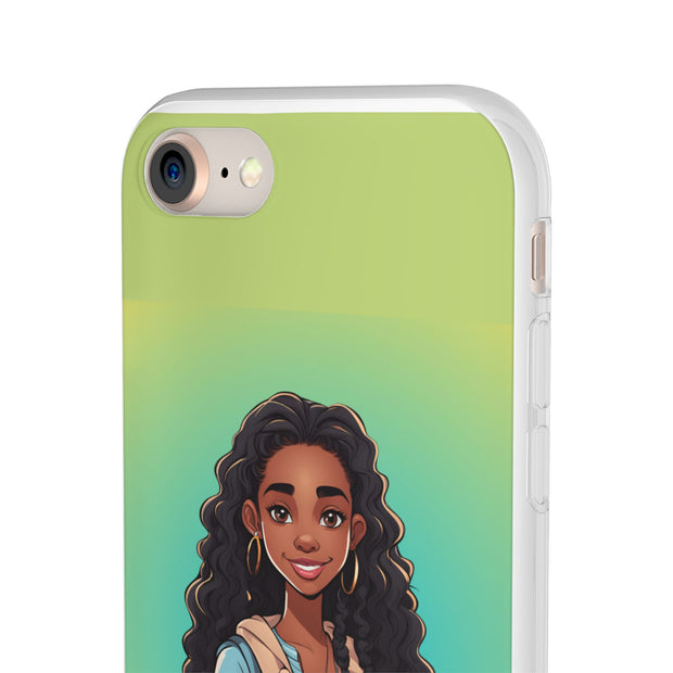 Brown Skin Girl Flexi Cases