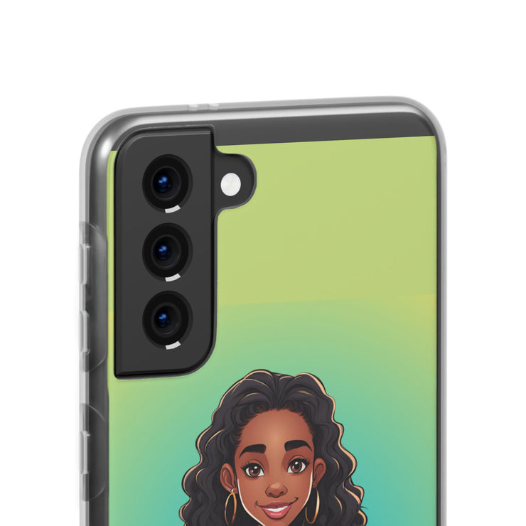 Brown Skin Girl Flexi Cases