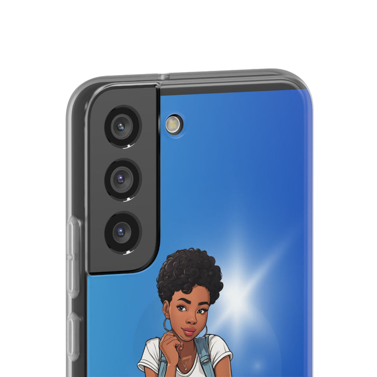 Brown Skin Girl Flexi Cases