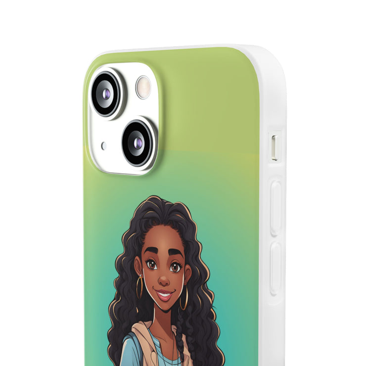 Brown Skin Girl Flexi Cases