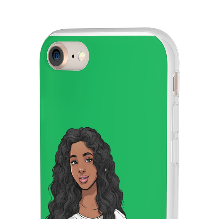 Brown Skin Girl Flexi Cases