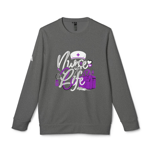 Nurse Life adidas Unisex Fleece Crewneck Sweatshirt