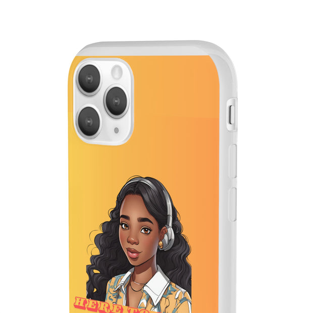 Brown Skin Girl Flexi Cases