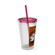 BOO Sunsplash Tumbler with Straw, 16oz