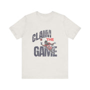 Claim the game Unisex Jersey Short Sleeve Tee