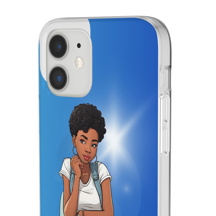 Brown Skin Girl Flexi Cases