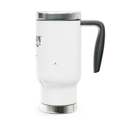 Registered Nurse Stainless Steel Travel Mug with Handle, 14oz