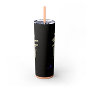 Generation X Skinny Tumbler with Straw, 20oz