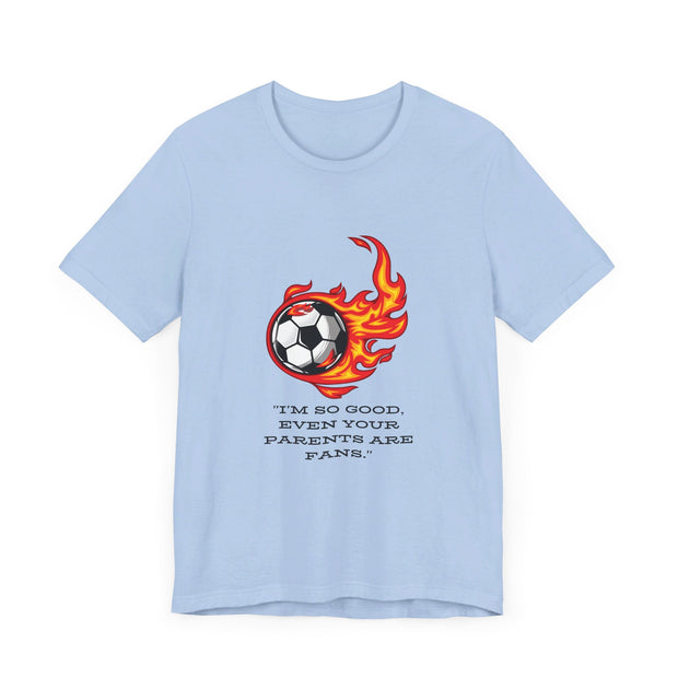 Soccer-3 Unisex Jersey Short Sleeve Tee