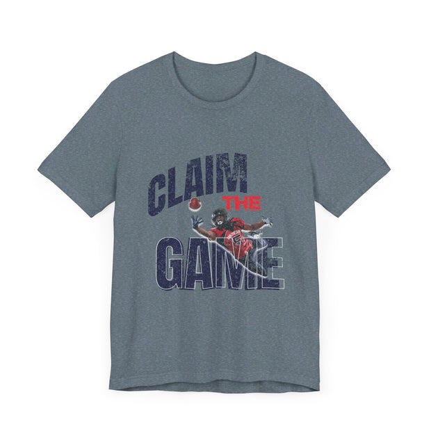 Claim the game Unisex Jersey Short Sleeve Tee