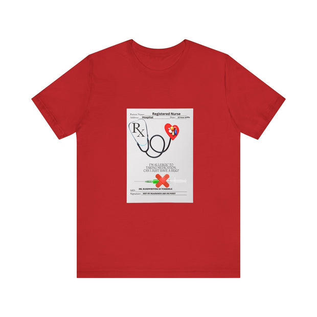 Prescription Unisex Jersey Short Sleeve Tee