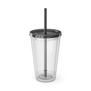 BOO Sunsplash Tumbler with Straw, 16oz