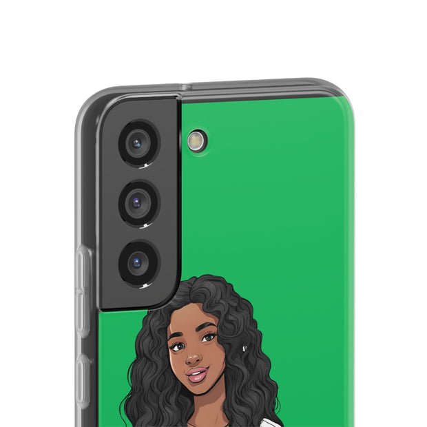 Brown Skin Girl Flexi Cases