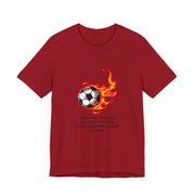 Soccer-3 Unisex Jersey Short Sleeve Tee