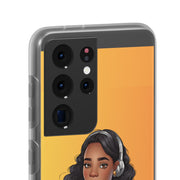 Brown Skin Girl Flexi Cases