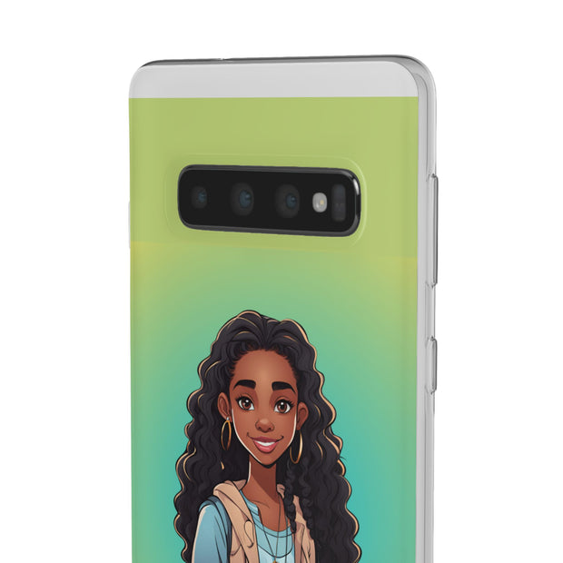 Brown Skin Girl Flexi Cases