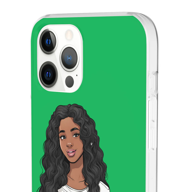 Brown Skin Girl Flexi Cases