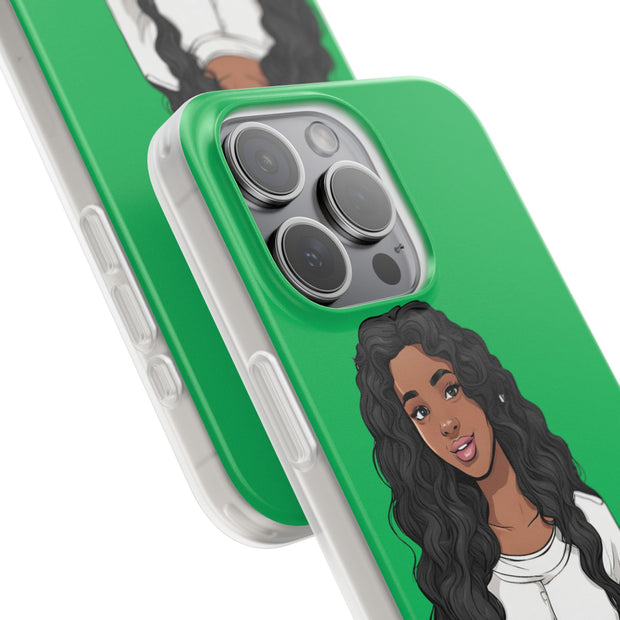 Brown Skin Girl Flexi Cases