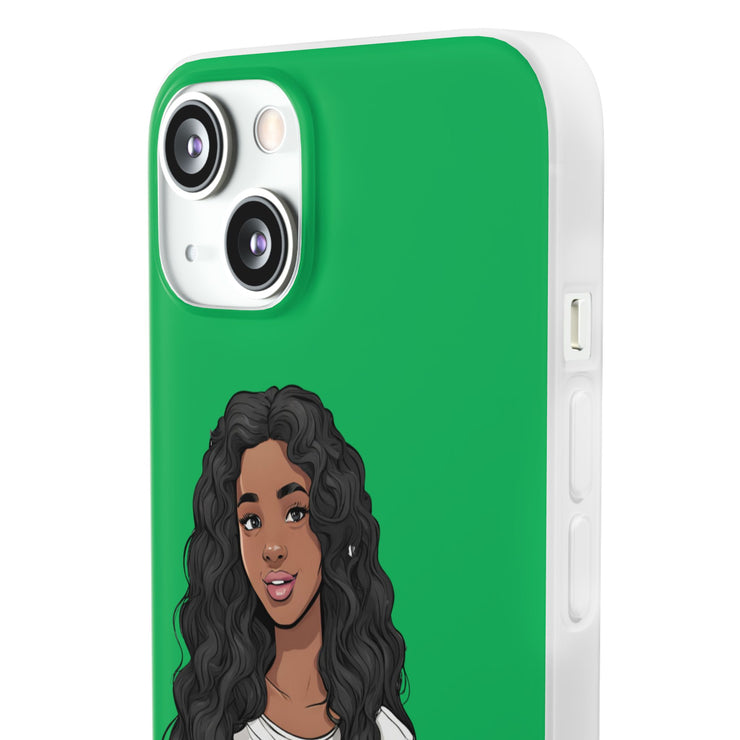 Brown Skin Girl Flexi Cases