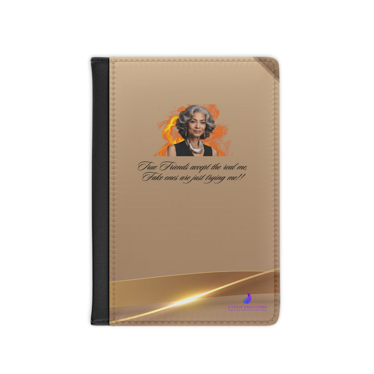 Fiery Woman Passport Cover