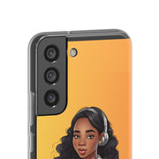 Brown Skin Girl Flexi Cases