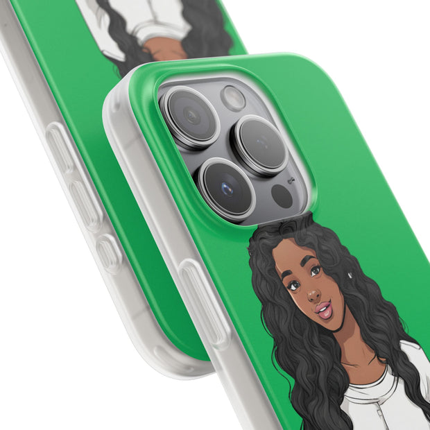 Brown Skin Girl Flexi Cases