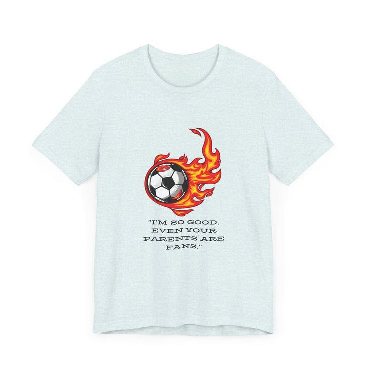 Soccer-3 Unisex Jersey Short Sleeve Tee